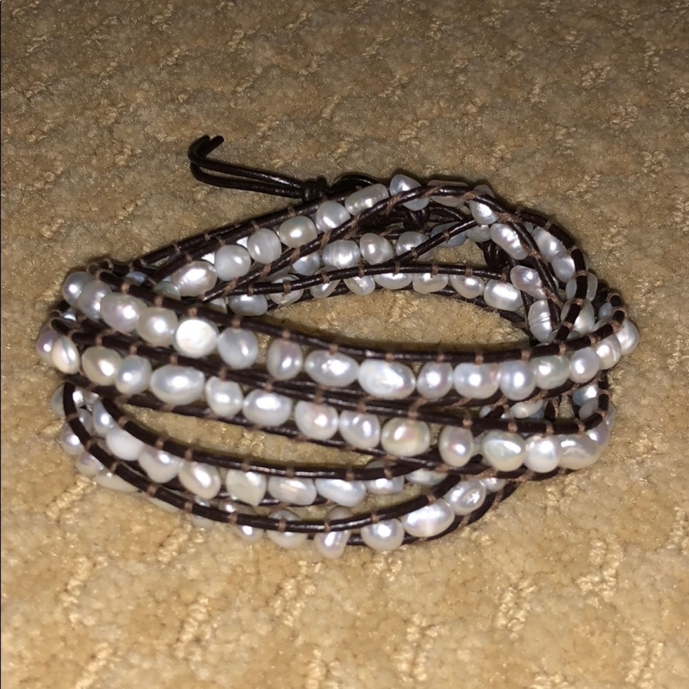 REAL WRAP PEARL BRACELET